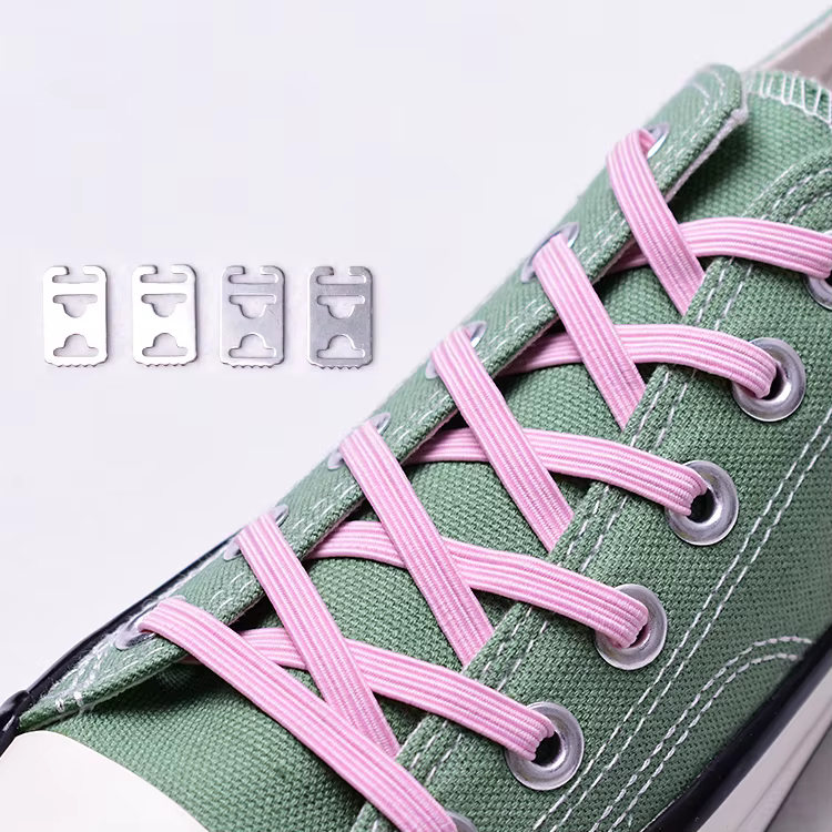 Nouveaux lacets élastiques sans nœud, extensibles et verrouillables, pour baskets, enfants et unisex