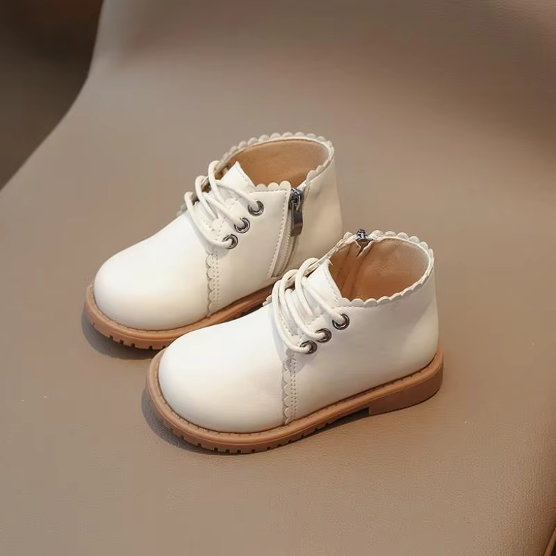 Jogerli printemps automne nouveau bébé bottes courtes chaussures pour enfants fille enfant en bas âg