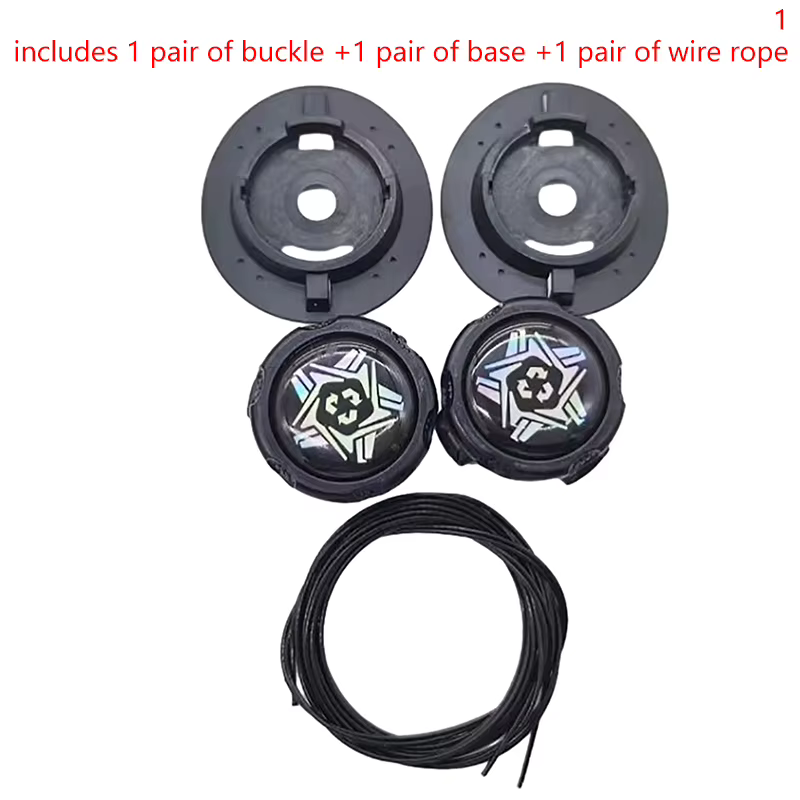 Lacets Lumineux à Verrouillage Rapide pour Enfants et Adultes, 1 Paire, Percussion existent en Fil D