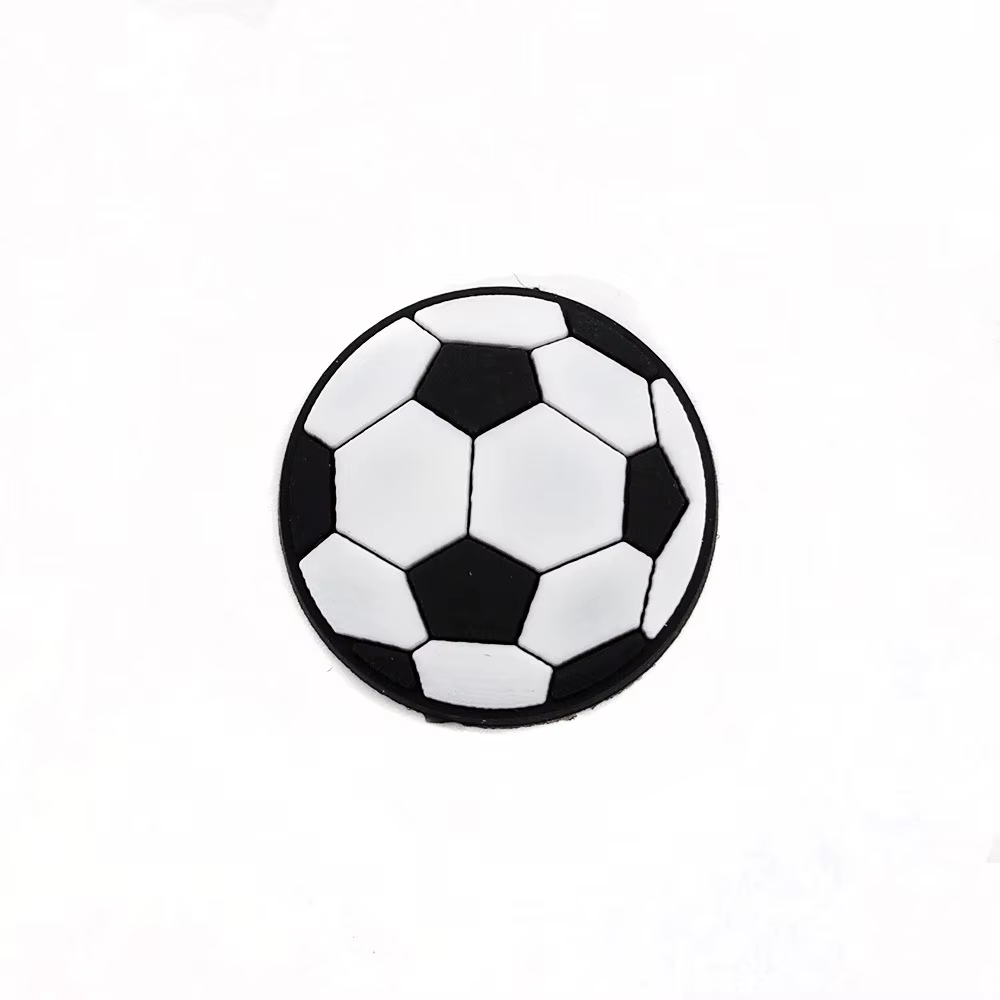 Breloques pour chaussures de Football, 1 pièce, épingle pour Crocs, accessoires, diapositives à bull