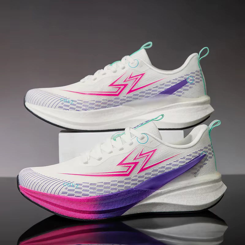 Chaussures de course Marathon pour hommes, spécialisées dans le sport, respirantes, légères, avec pl