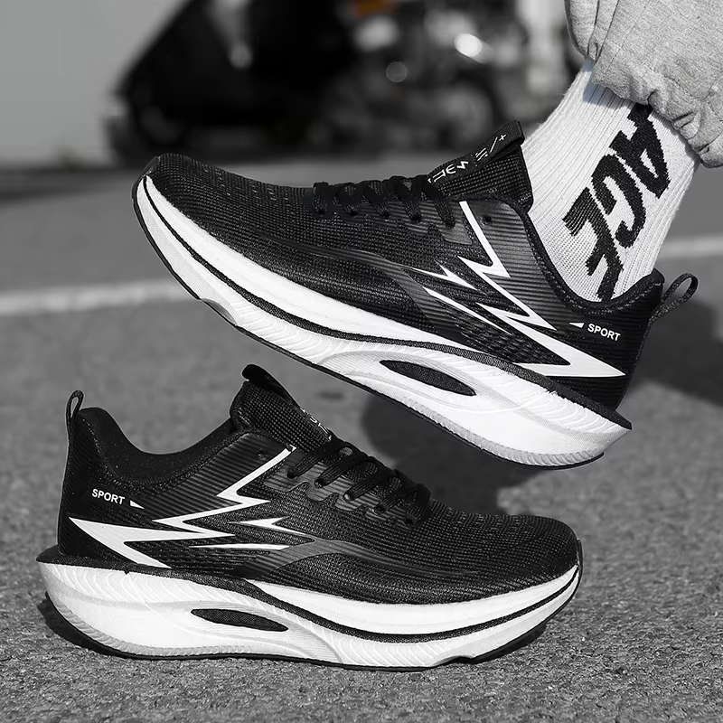 Chaussures de sport de haute qualité pour hommes, chaussures décontractées, baskets de course à plat