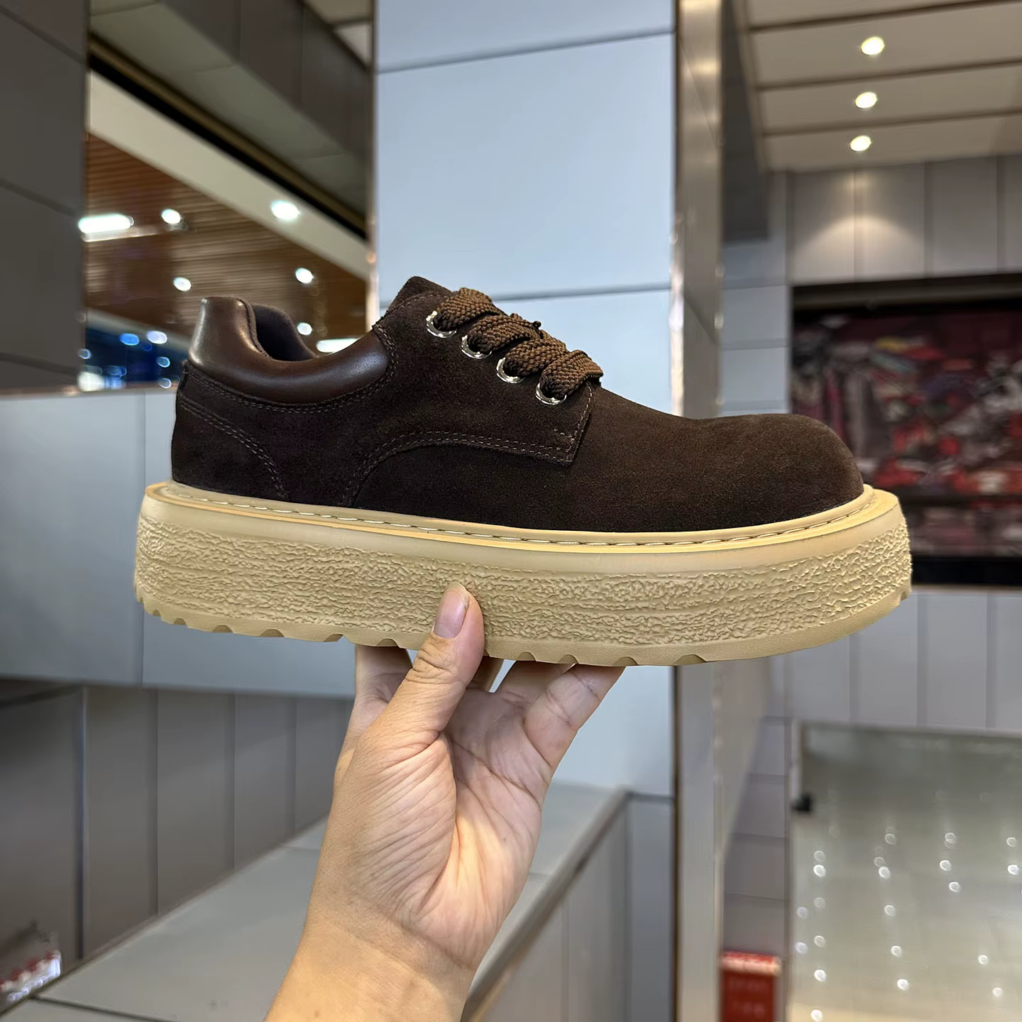 Chaussures Derby Rétro Style Britannique 2026 pour Hommes - Plateforme Rehaussante Antidérapante et 