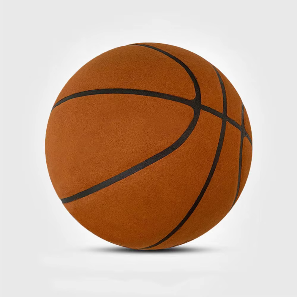 Balle de basket-ball rebondissante muette taille Standard 7 (29.7 pouces) 350g pratique de dribble e