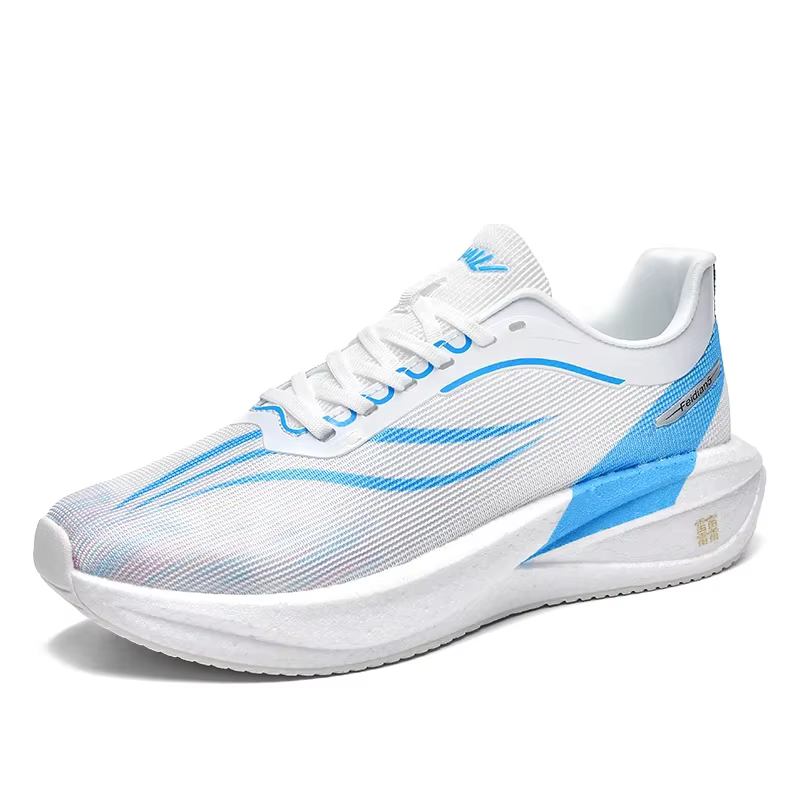 Chaussures de course Marathon pour hommes, baskets de sport à plaque de carbone, ultralégères, de Te