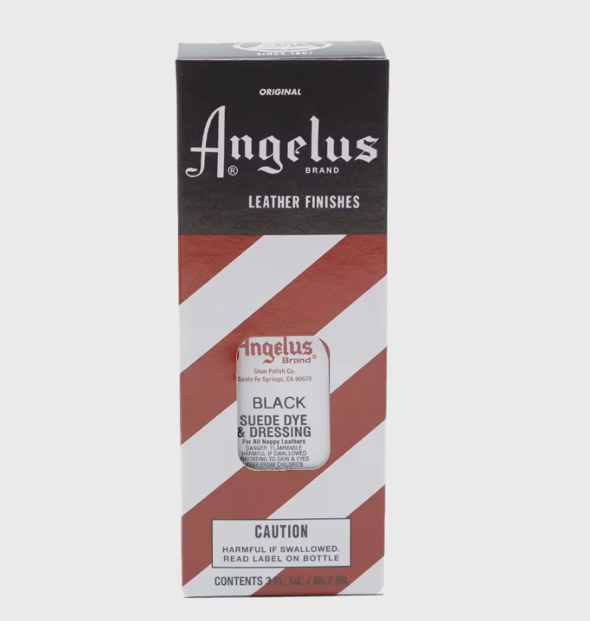 Angelus Teinture en daim, colorant permanent pour cuir pour chaussures, bottes, sacs, artisanat, meu