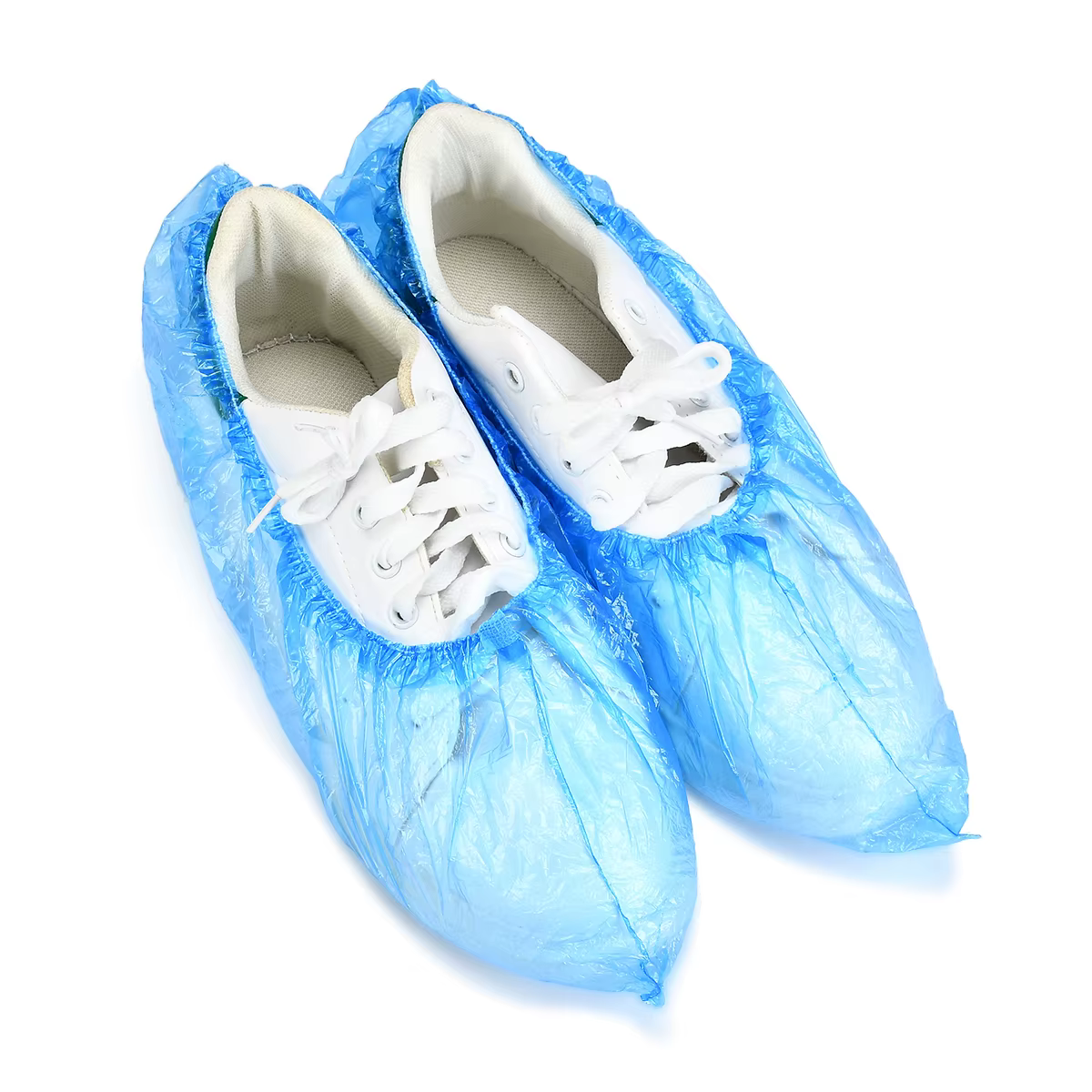 Couvre-bottes imperméables portables en plastique antidérapant, couvre-chaussures jetables, couvre-c