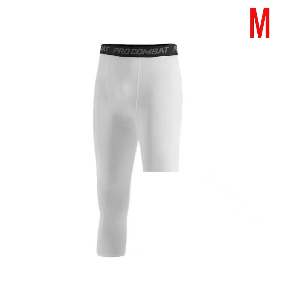 Collants de basket-ball à une jambe, collants de sport respirants, jambes simples, séchage rapide, é