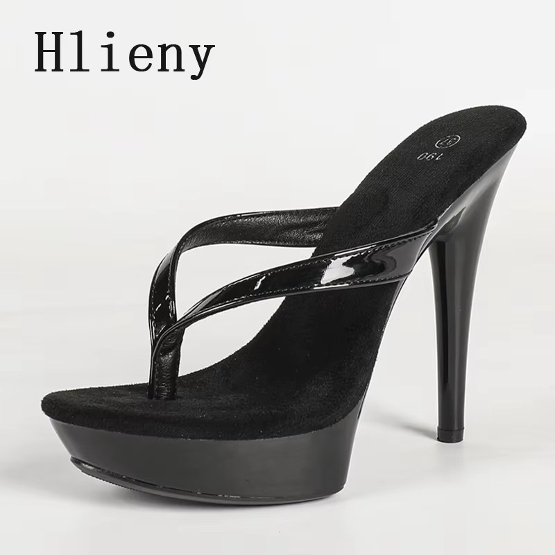Hlieny Sandales à plateforme sexy pour femmes, à talons hauts et bout ouvert, collection été 2026, c