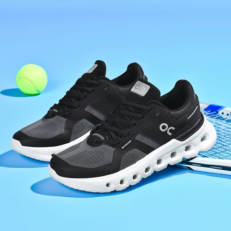 Chaussures de course ultralégères d'été pour hommes, baskets décontractées respirantes à plateforme,