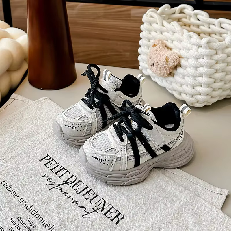 Chaussures de sport pour garçons et filles, chaussures de course pour étudiants, semelle souple opti