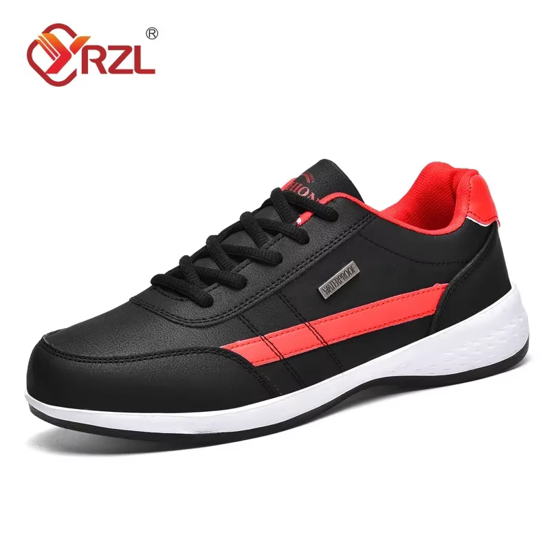 YRZL hommes chaussures sport baskets chaussures antidérapant léger à lacets loisirs chaussure chauss