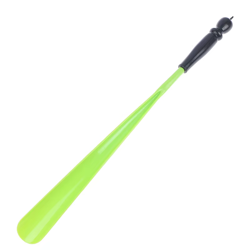 Chausse-pied Extra Long en plastique, aide à chaussures paresseuses, à Long manche, lève-chaussures,