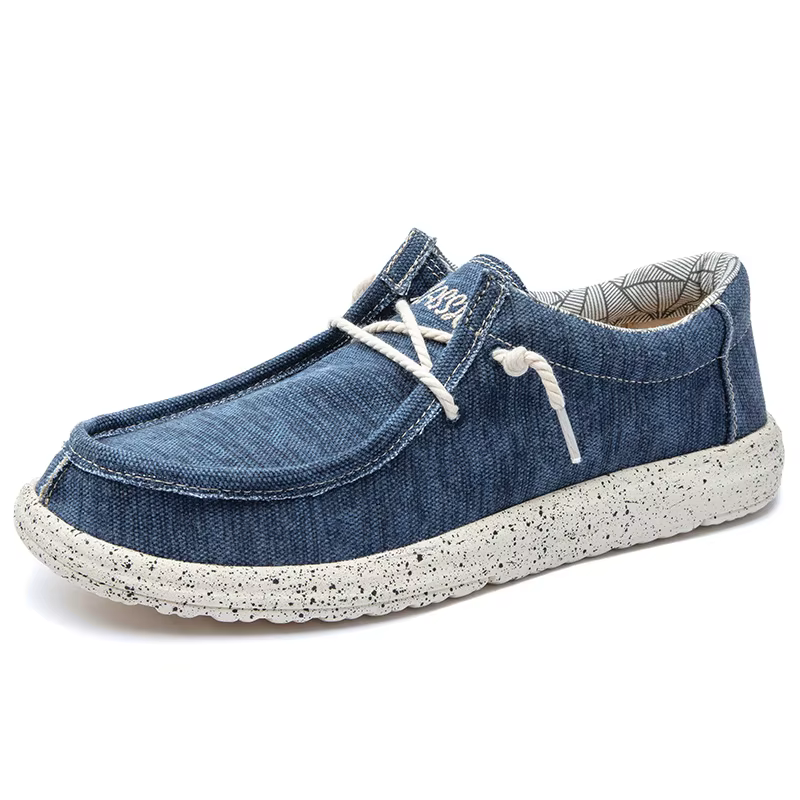 Blue Dude chaussures pour hommes toile été offre spéciale mode élégant respirant léger grande taille