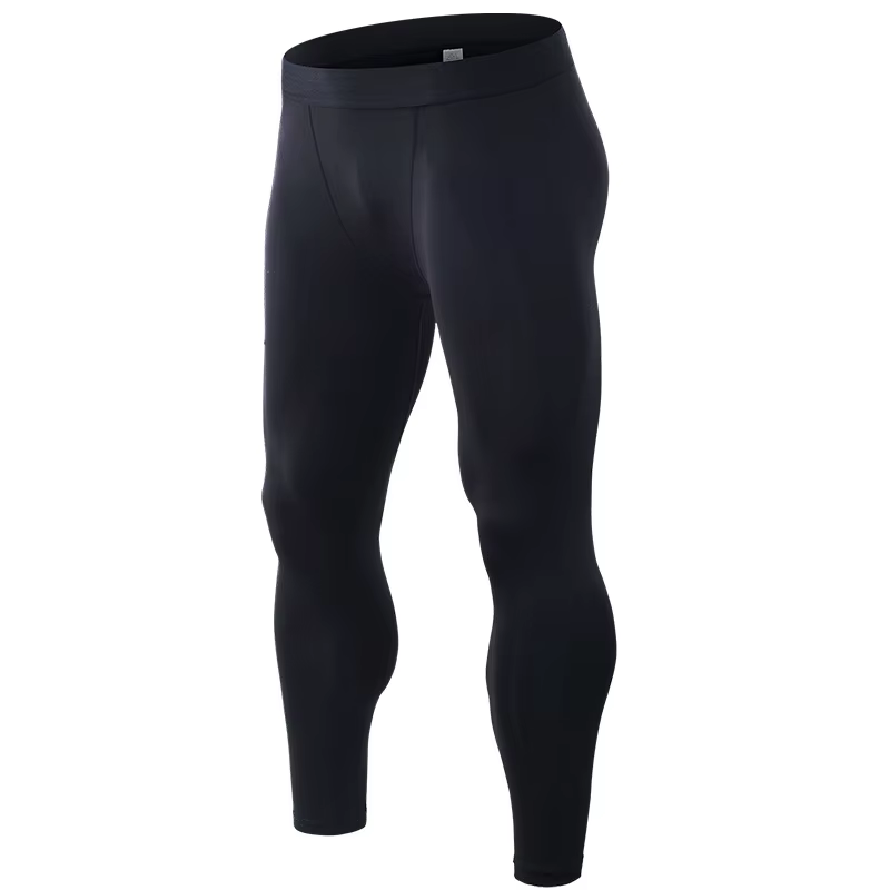 Collants de Sport pour hommes, Leggings de course, pantalons de Compression à séchage rapide, collan