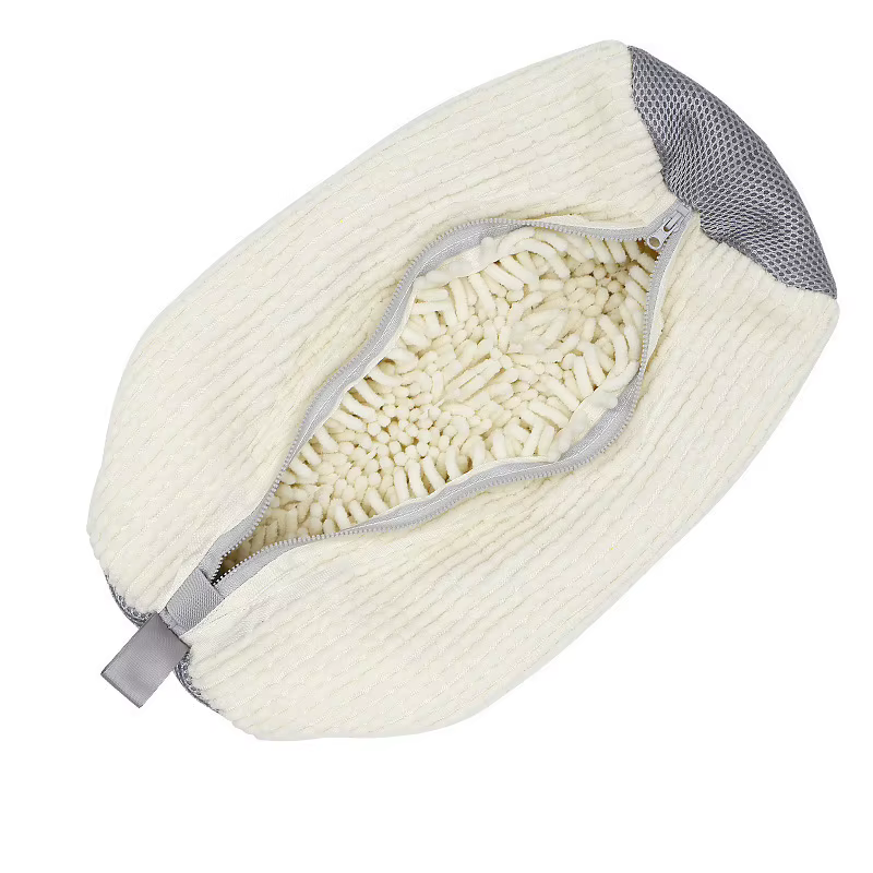 Sac de lavage pour chaussures en microfibre avec fermeture, filet de lavage pour baskets et chaussur