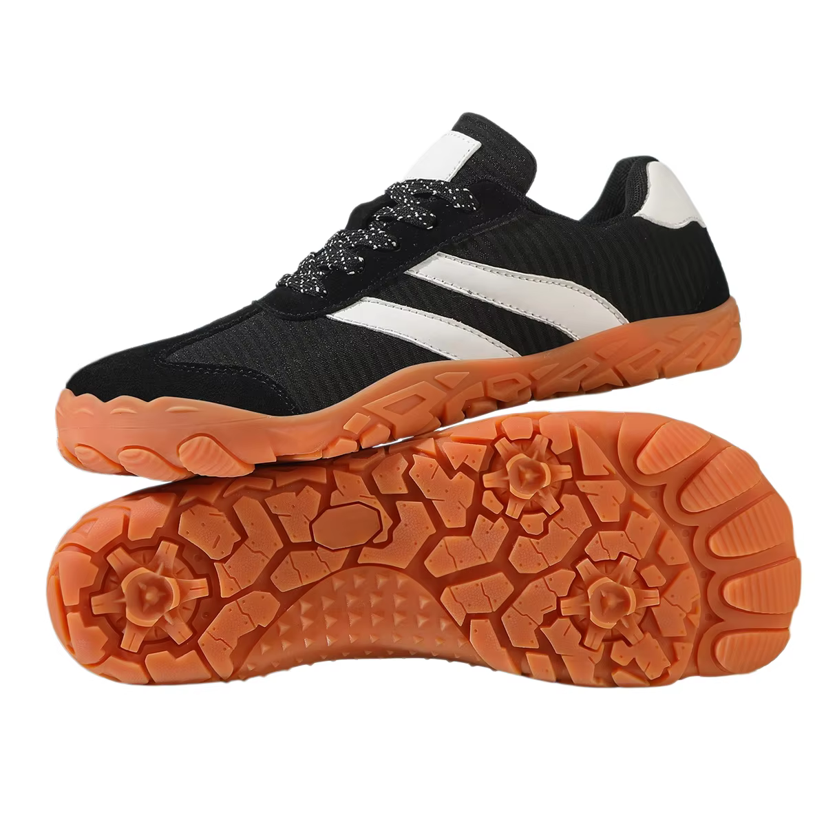 Chaussures décontractées à bout large pour hommes et femmes, baskets confortables, antidérapantes, s