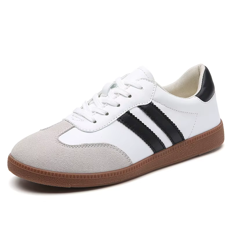Baskets à plateforme vulcanisée blanche pour femmes, chaussures tendance printemps décontractées, pl