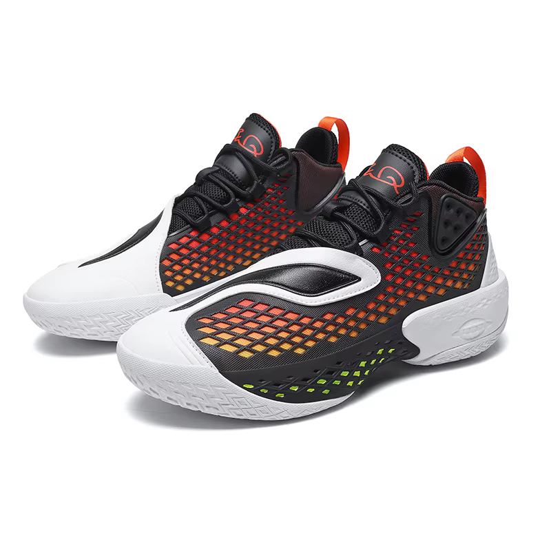 Chaussures de basket-ball pour hommes, baskets d'extérieur respirantes en maille, à semelle souple, 