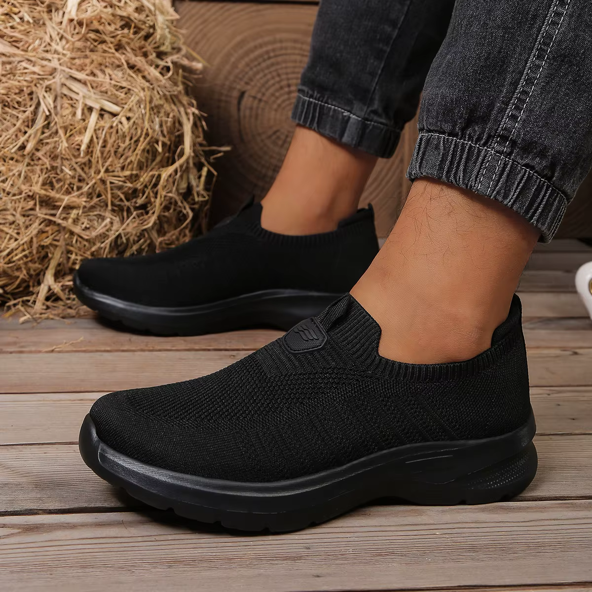 Chaussures décontractées pour hommes en EVA solide - Semelle légère et souple - Chaussures parfaites