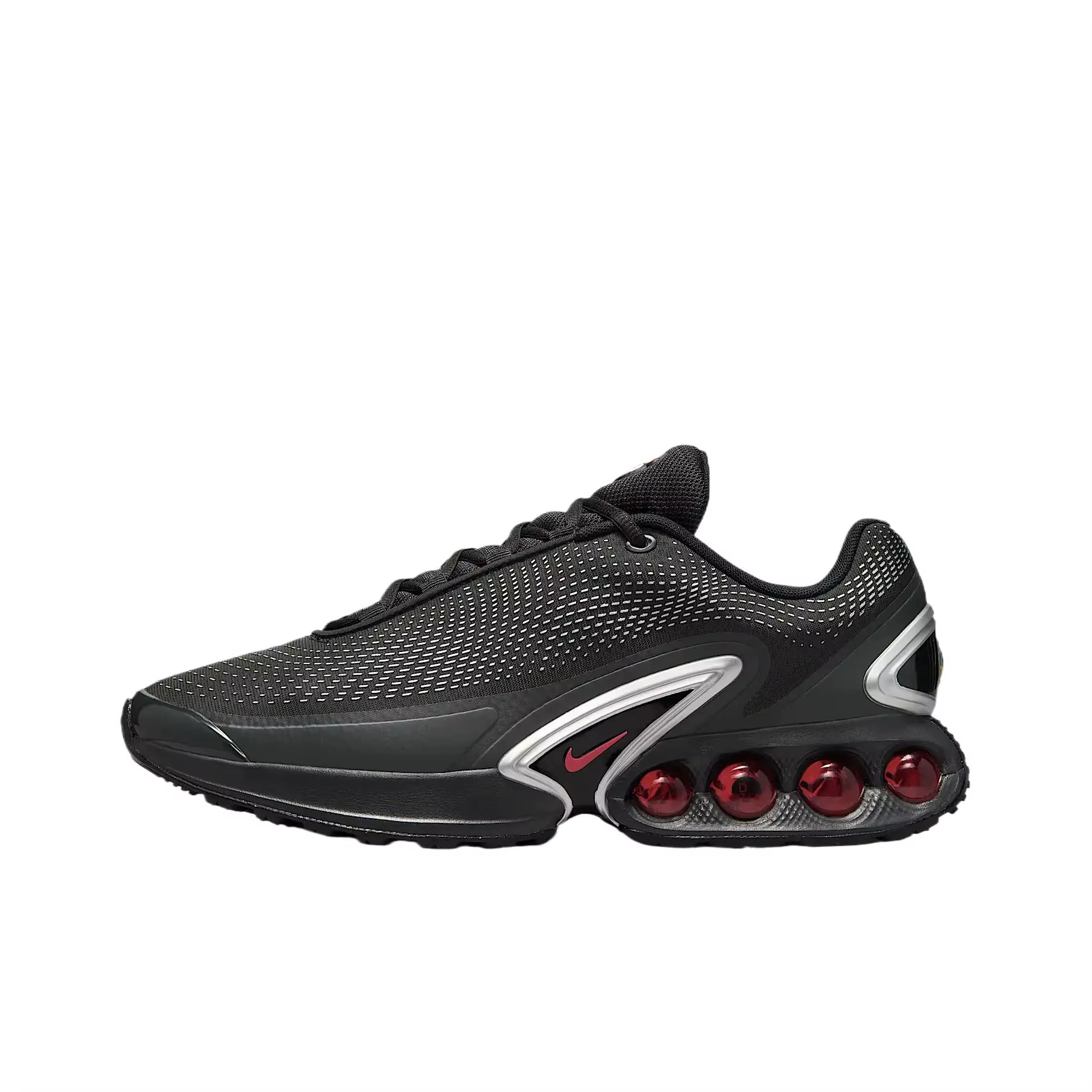 Nike Air Max Dn Low top Chaussures de course décontractées pour hommes Noir Rouge DV3337-016