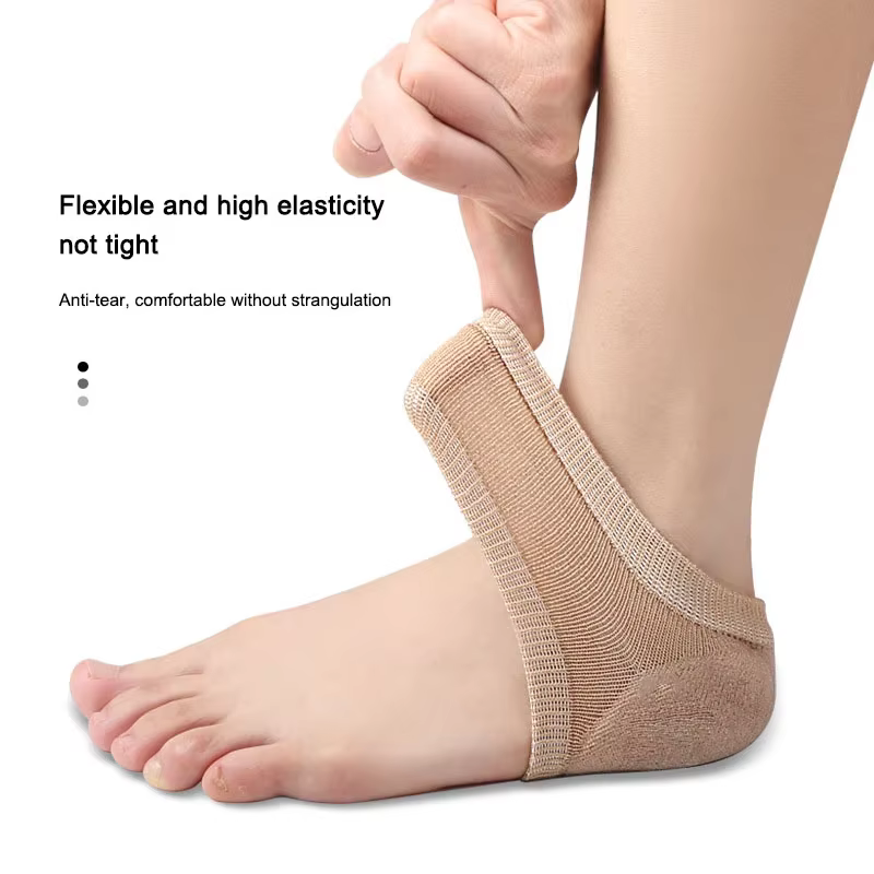Manchon de protection du talon en Gel, coussinets de talon en Silicone, bonnets de talon, Support de