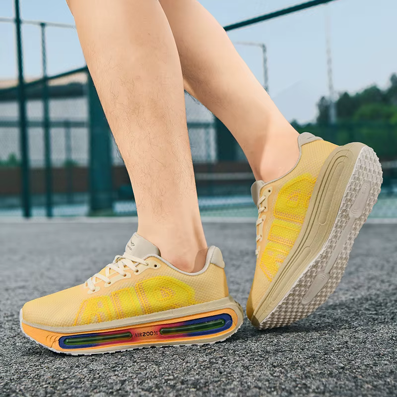 Chaussures de sport pour hommes et femmes, baskets de course décontractées, respirantes, légères, co