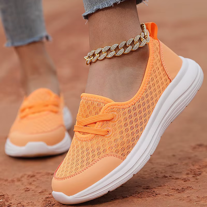 Baskets femme 2025 nouvelle femme chaussures léger automne baskets maille sport décontracté Zapatill