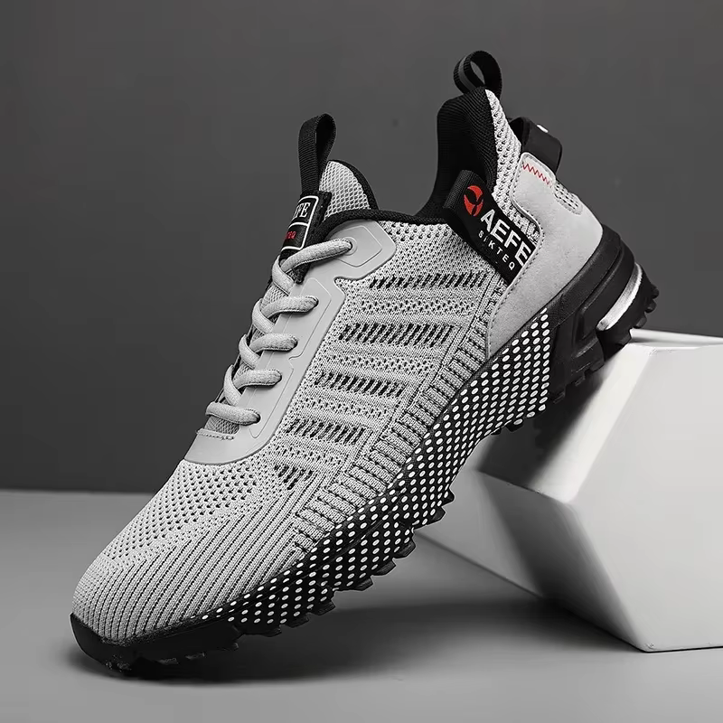 Tendance hommes Original Sneaker chaussure plate-forme semelle souple haute qualité espadrilles déco