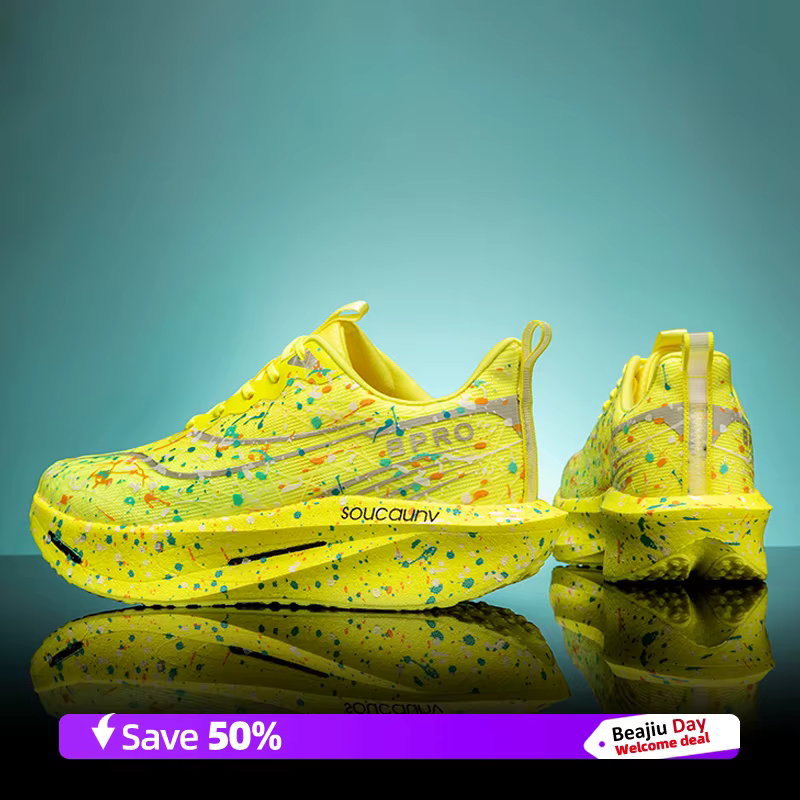 Chaussures de course pour hommes et femmes, baskets de sport de Marathon, légères et respirantes, co