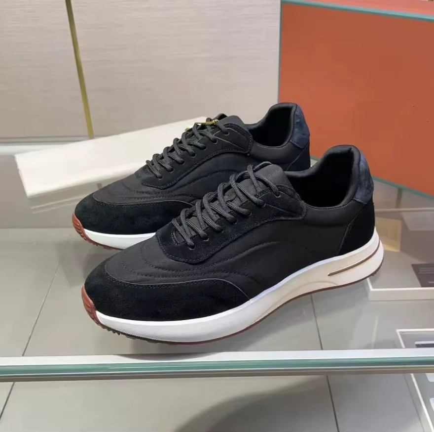 Baskets Homme Premium 2026 – Nouveau Style Printemps, Légères, Semelle Épaisse, Color-Block, Chaussu
