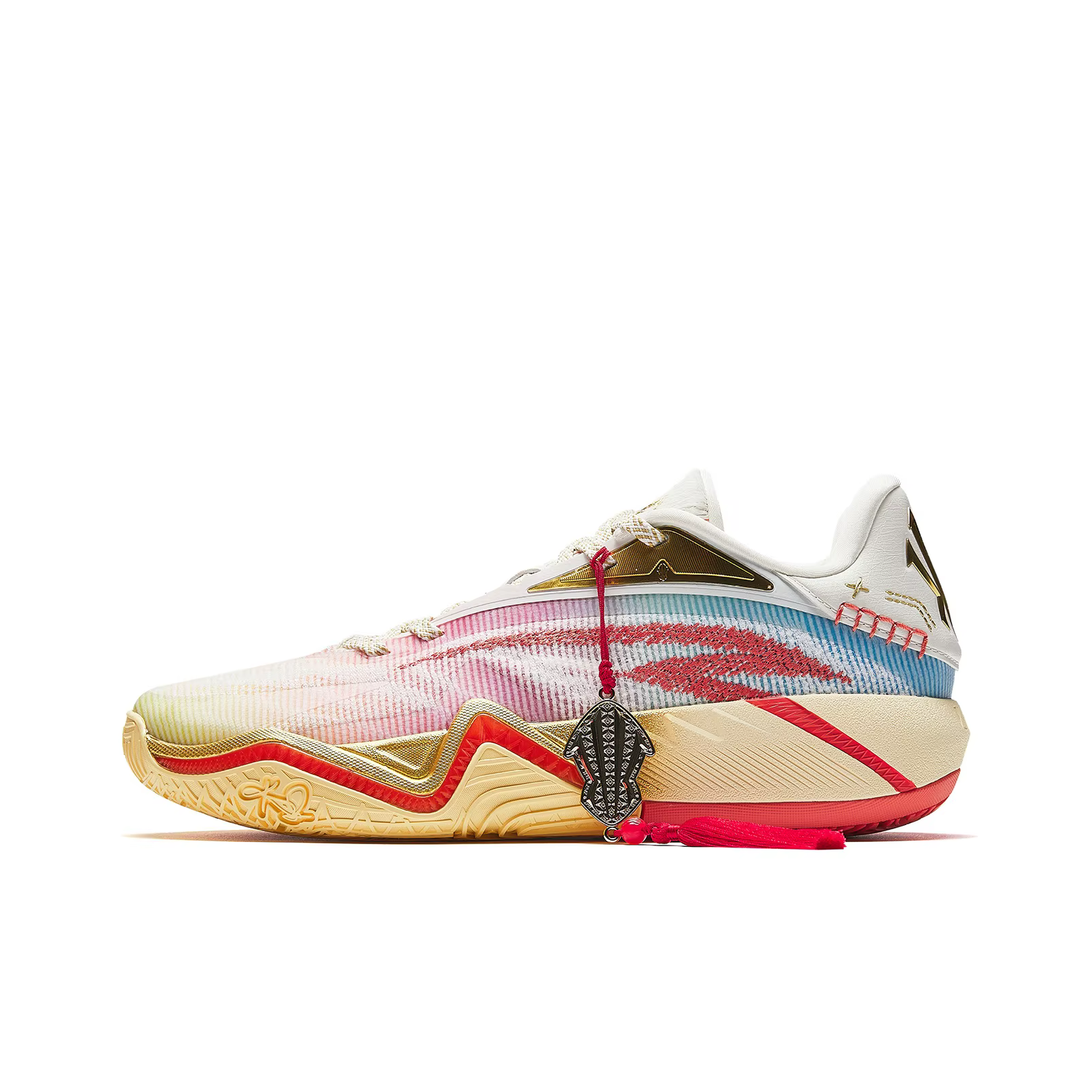 POIZON Anta KAI 3 Chaussures de basket-ball pour hommes, avec amorti, résistantes à l'usure, technol