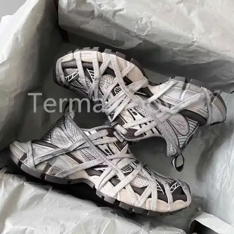 Zapatillas nuevas designer lujo zapatillas deporte alta calidad para hombre y mujer lacets talla gra