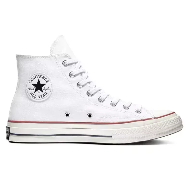 Converse All Star hommes et femmes chaussures de skateboard années 1970 haute classique toile plate-