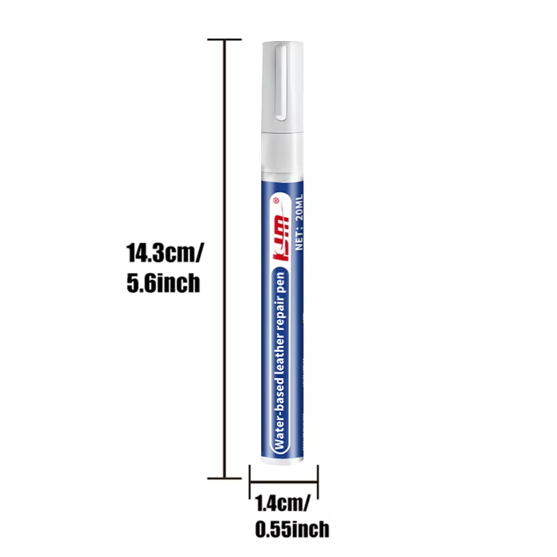 Stylo de réparation pour chaussures blanches KJM, éliminateur de rayures et de traces pour baskets e