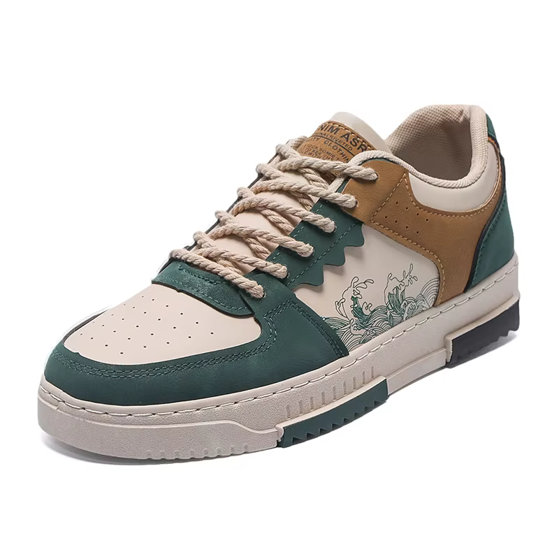 Chaussures décontractées à semelles épaisses pour hommes, quatre saisons, semelle souple, basses, ch