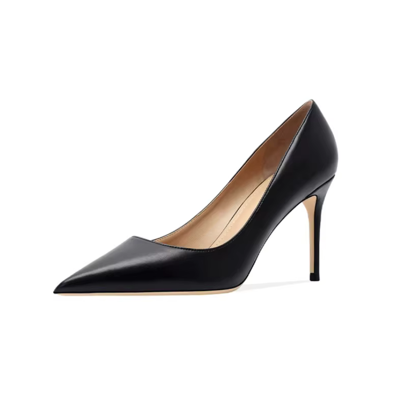 Talons élégants pour femmes 2025 luxe Star Style femmes chaussures à talons hauts mat classique pomp