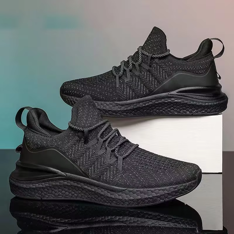 ATA JIA-Baskets Classiques Respirantes Antichoc pour Homme, Chaussures de dehors, de Course, Tissées