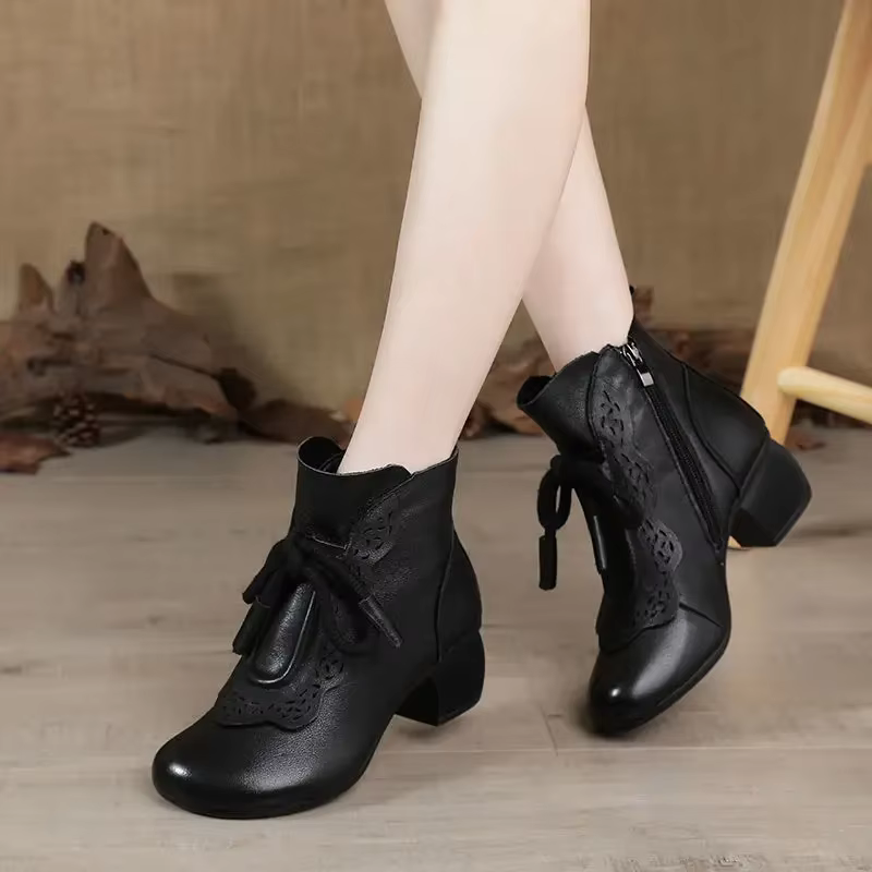 Bottes de neige chaudes et imperméables pour femmes, bottes de rinçage confortables, chaussures d'hi
