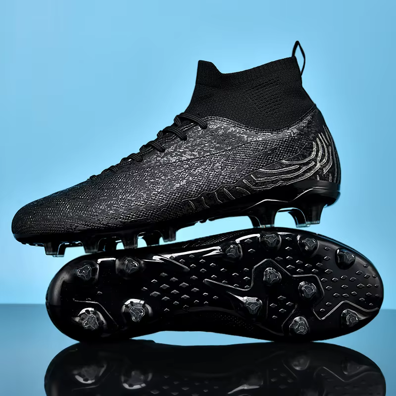 Chaussures de football professionnelles pour hommes/femmes, antidérapantes, à crampons FG, respirant