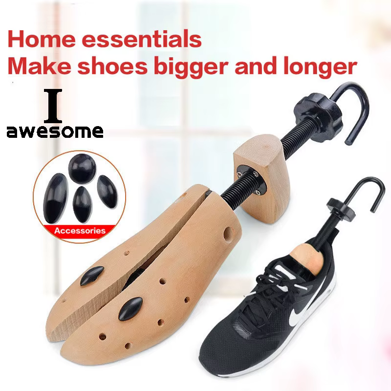 Arbres à chaussures en bois de haute qualité, forme réglable pour femmes et hommes, civières de chau