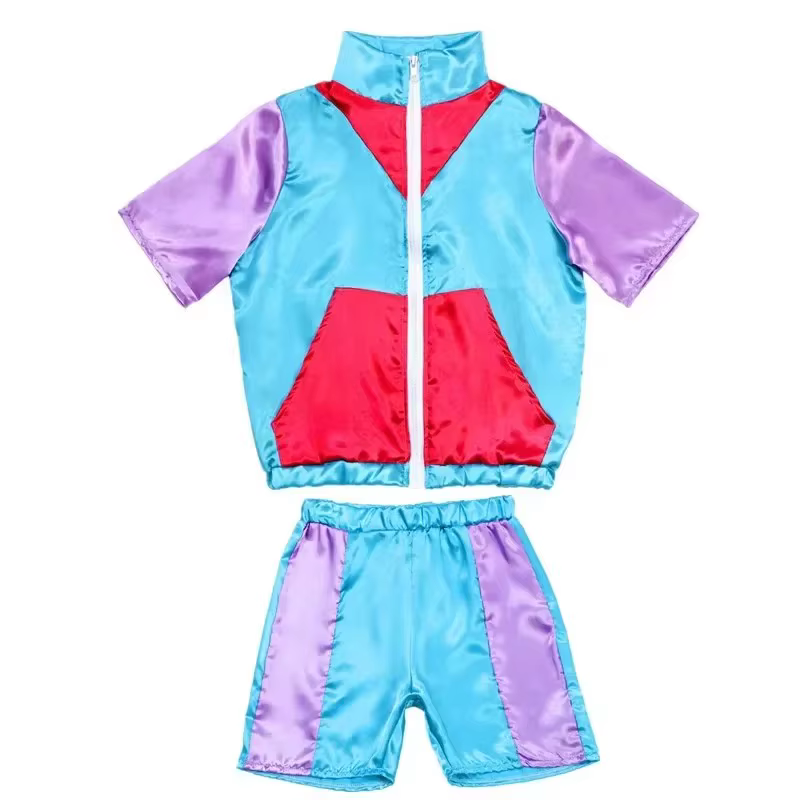 Costumes pour enfants années 80 et 90, tenues disco, vêtements hip hop, ensembles de vêtements de sp