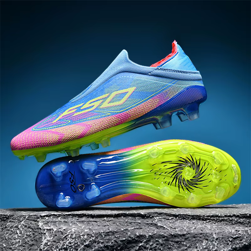 Nouvelles chaussures de Football pour hommes herbe adulte antidérapant bottes de Football antidérapa