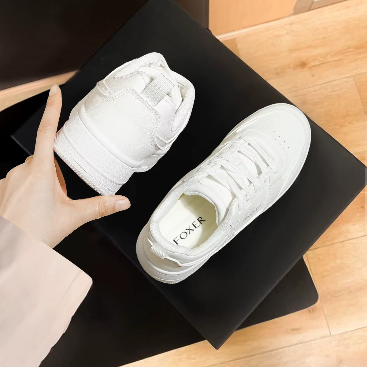 Baskets décontractées FOXER pour femmes et hommes, Nouveau style respirant 2026, Chaussures de sport