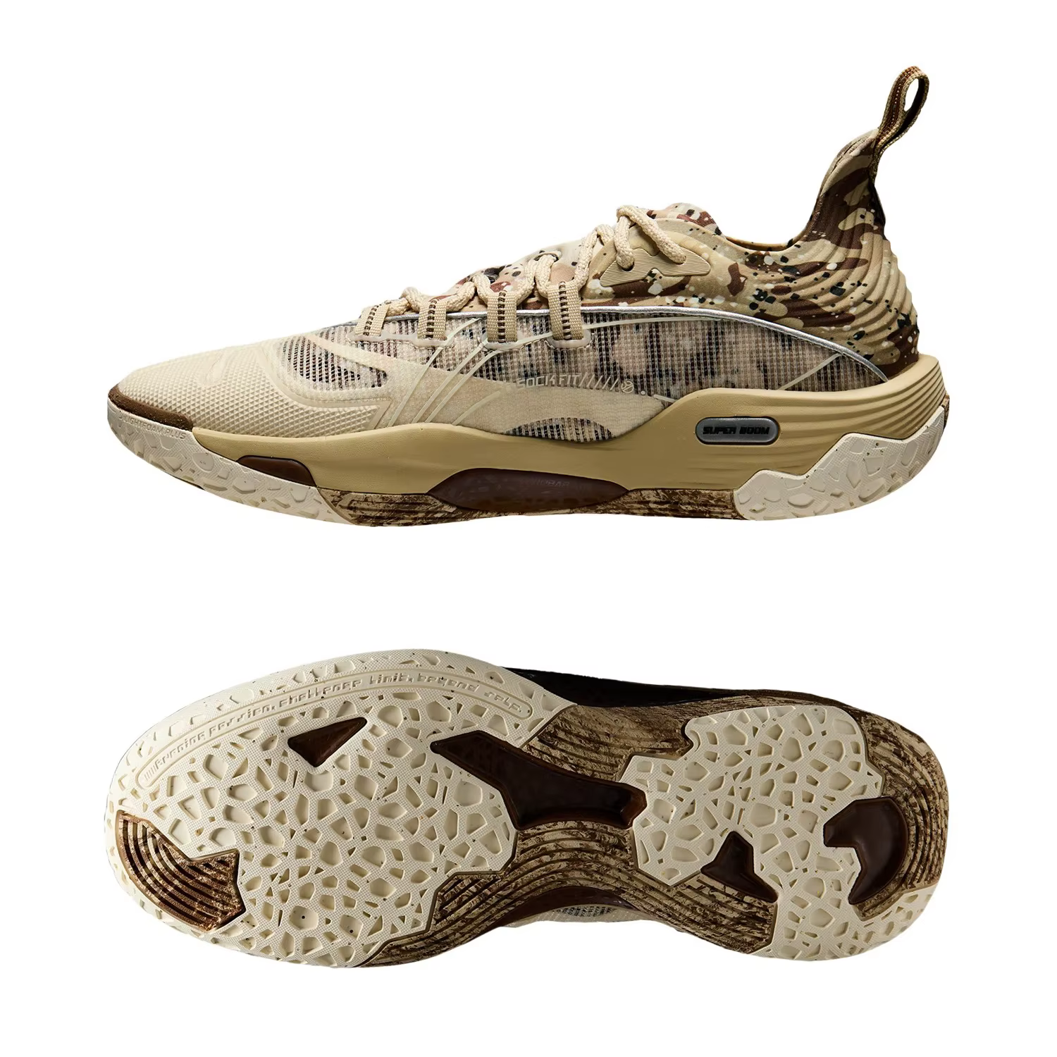 Li-Ning BADFIVE DOMINATOR I SUPER Chaussures de basket-ball pour hommes SUPER BOOM Chaussures de spo