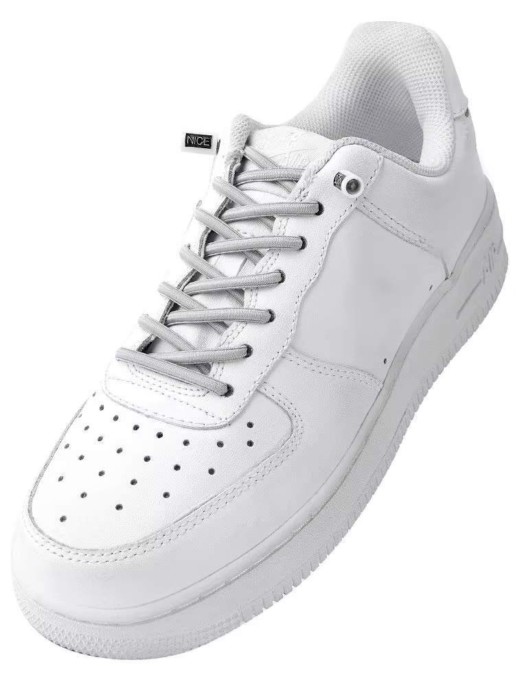 4 pièces belle boucle de chaussure lacets élastiques baskets bande de caoutchouc lacets demi-cercle