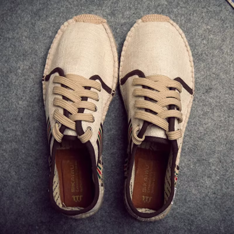 Chaussures en toile pour hommes, chaussures décontractées de haute qualité, chaussures de poisson Su