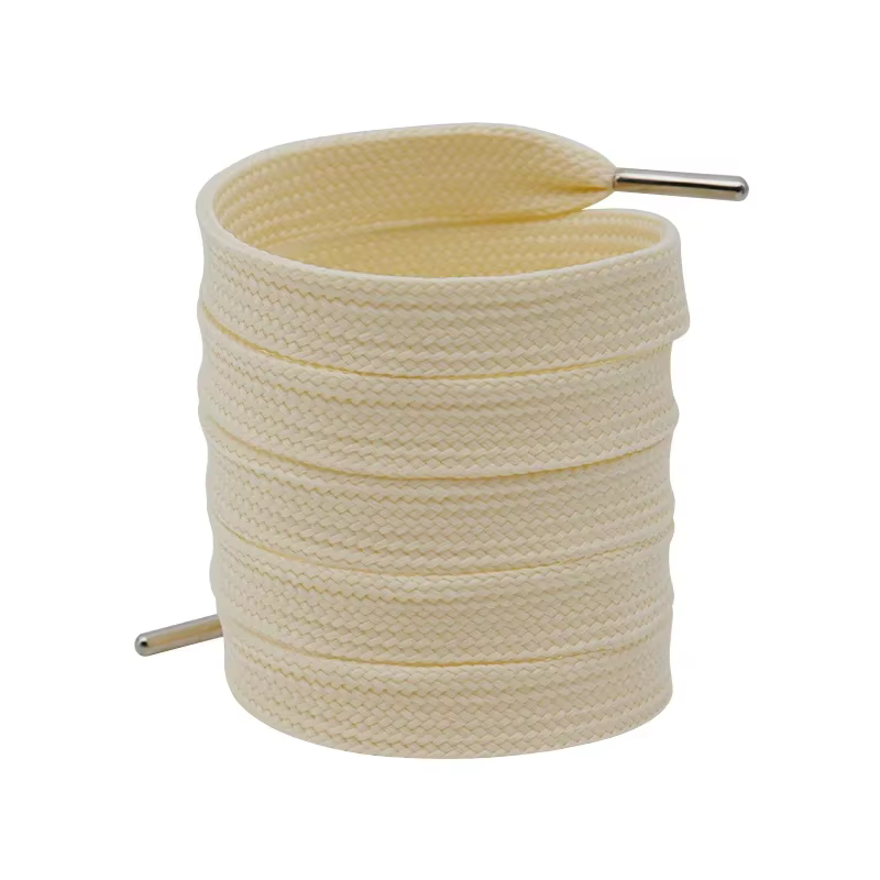 Coolstring lacets plats Extra larges de 18mm avec Aglets en métal argenté lacet épais et volumineux