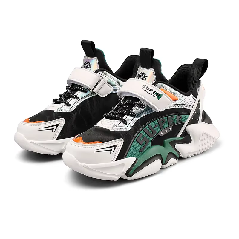 Sport enfants baskets en cuir quatre saisons garçons chaussures décontractées antidérapant enfants m