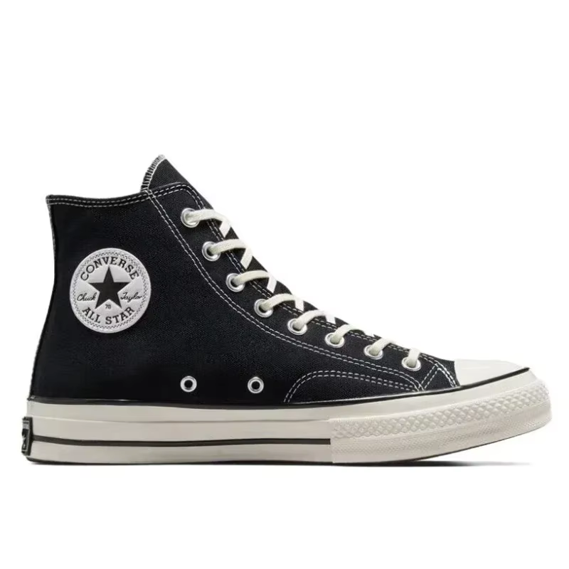 CONVERSE ONE STAR 1970s Chuck Taylor All Star Baskets montantes en toile au design classique, chauss